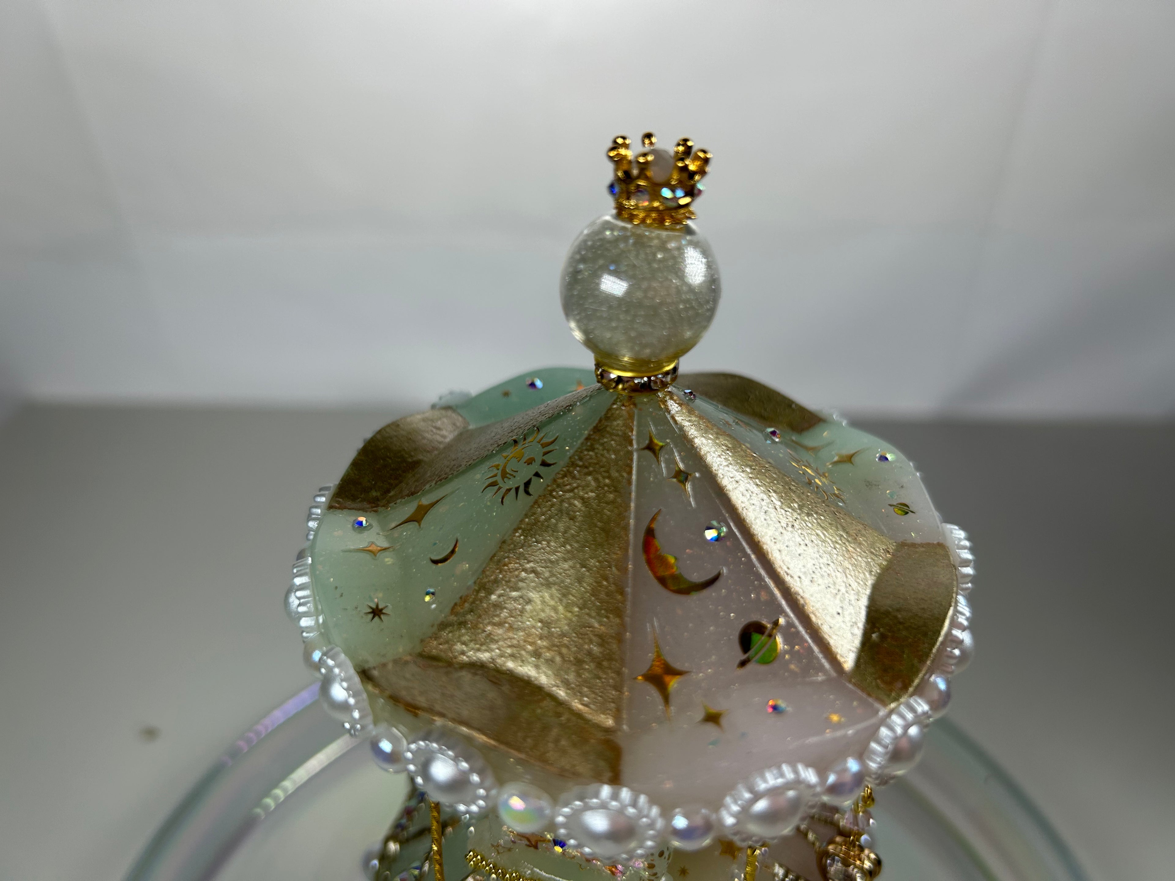 Merry Go Round Carousel Music Box Handmade